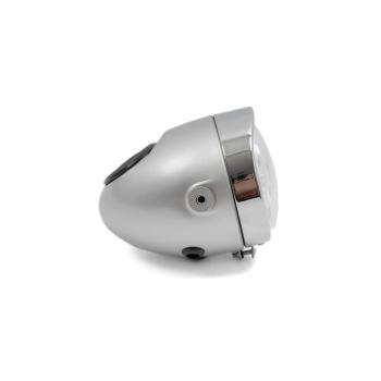 Eierlampe 102mm Grau / Chrom